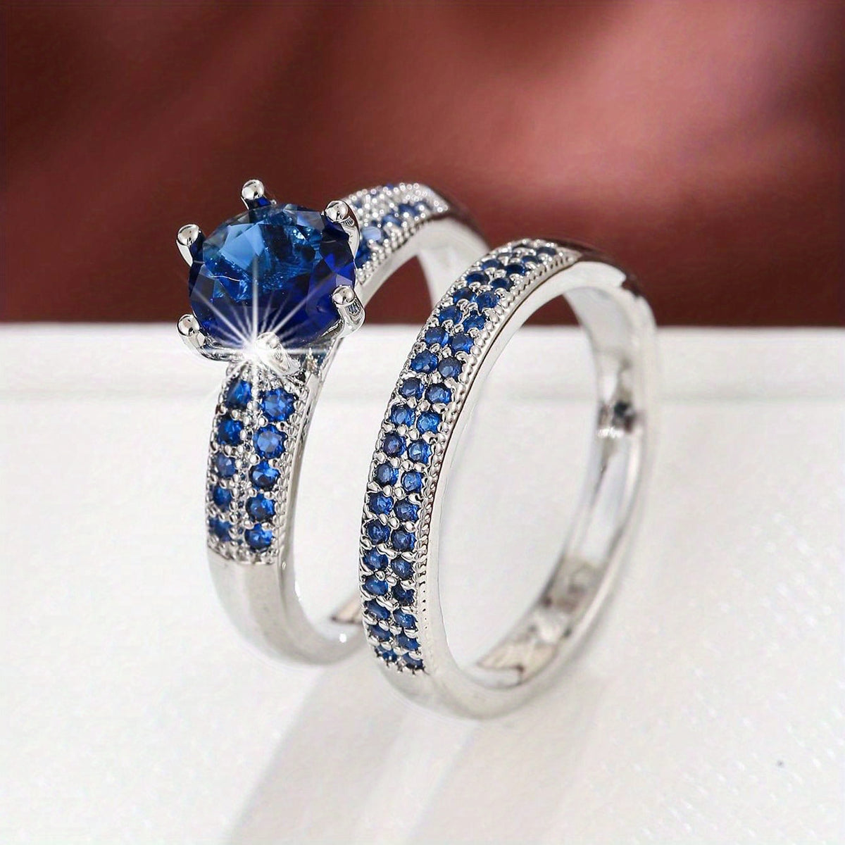 The Eternity Band Ring Set — 2pcs