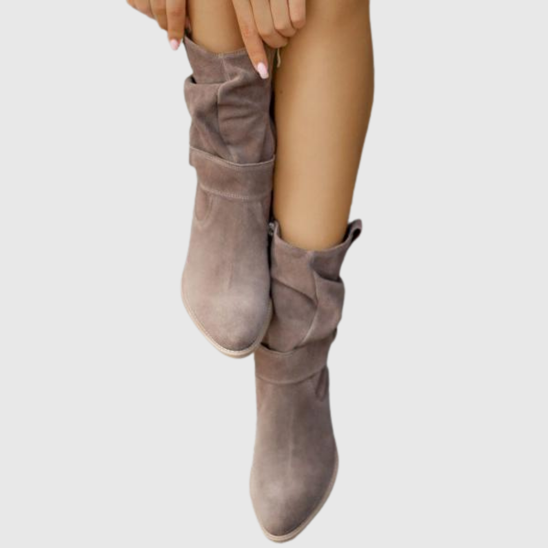 CORISSA | SUEDE ANKLE BOOTS