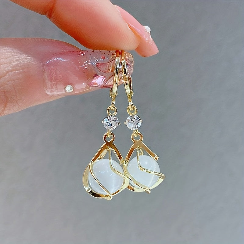 The Moonstone Tassel Drops