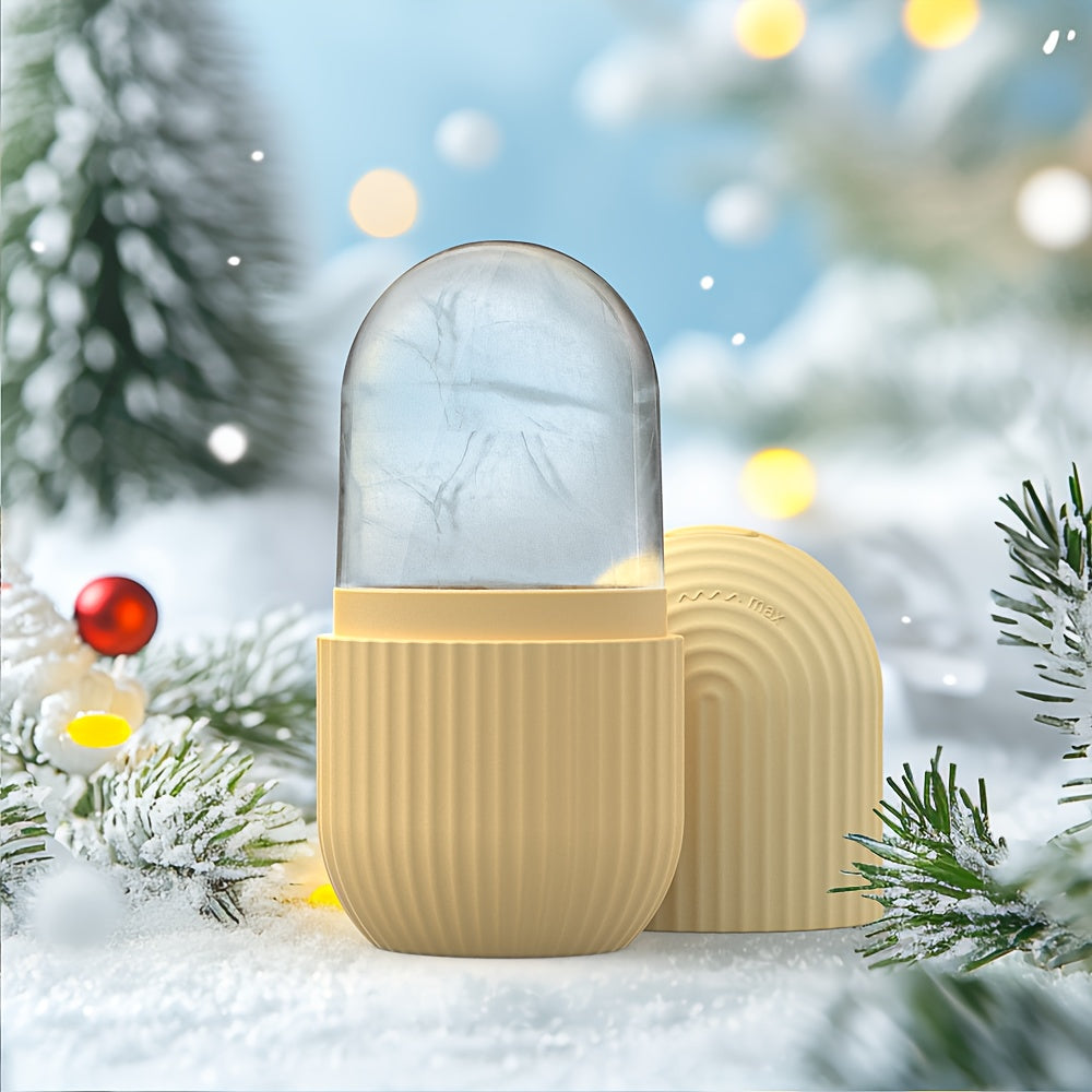 1pc Striped Ice Roller for Face