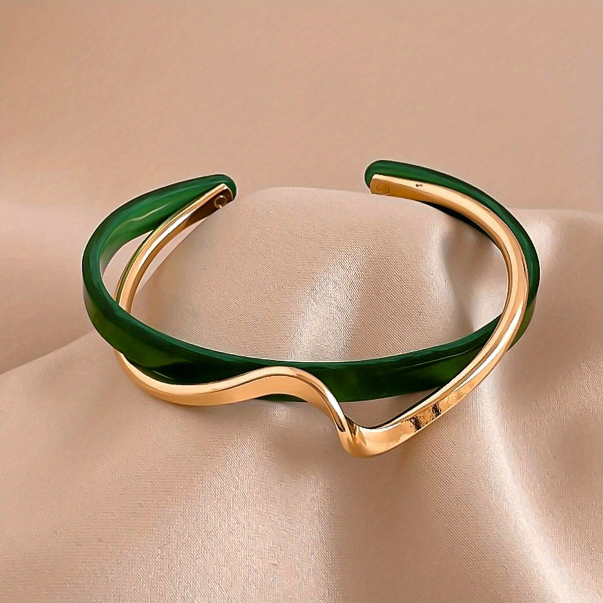 The Golden Wave Cuff