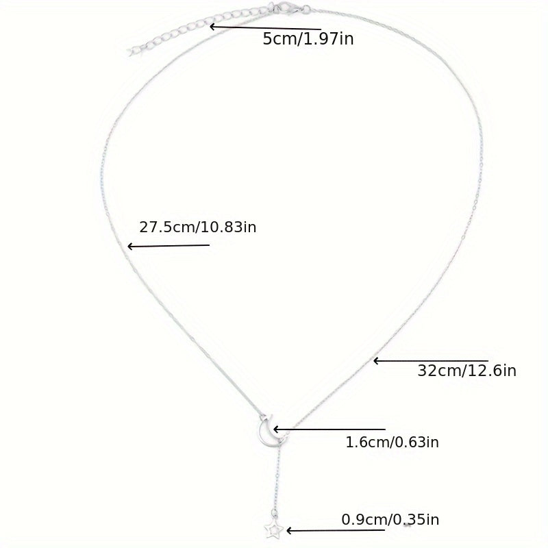 The Circle Bar Pendant Necklace