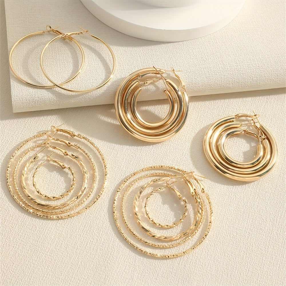 The Everyday Earring Set — 8 Pairs