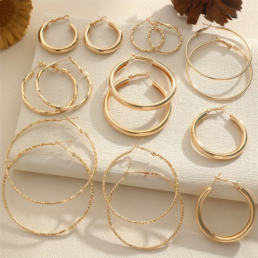 The Everyday Earring Set — 8 Pairs