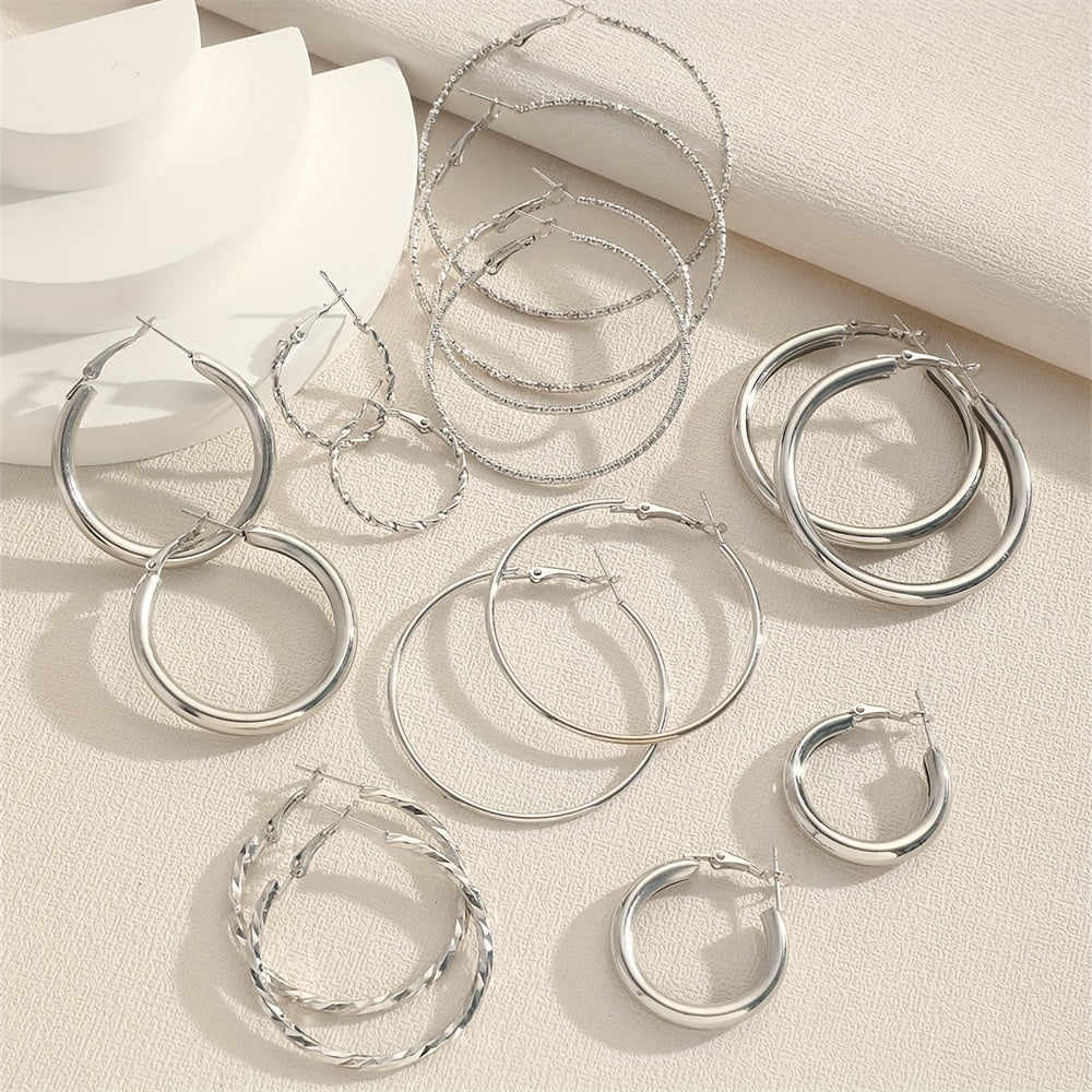 The Everyday Earring Set — 8 Pairs