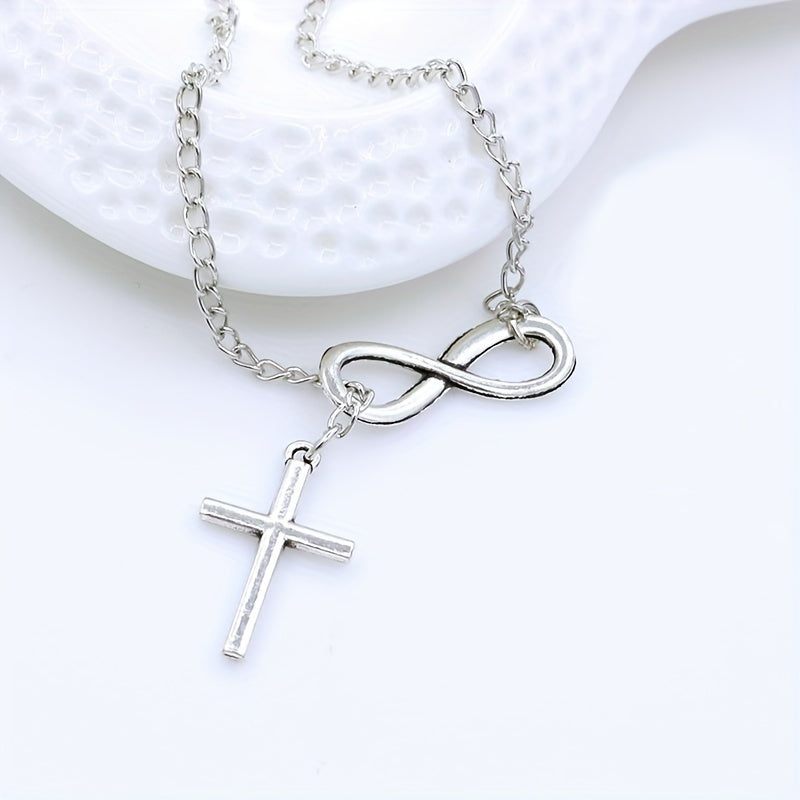 The Infinity Cross Necklace