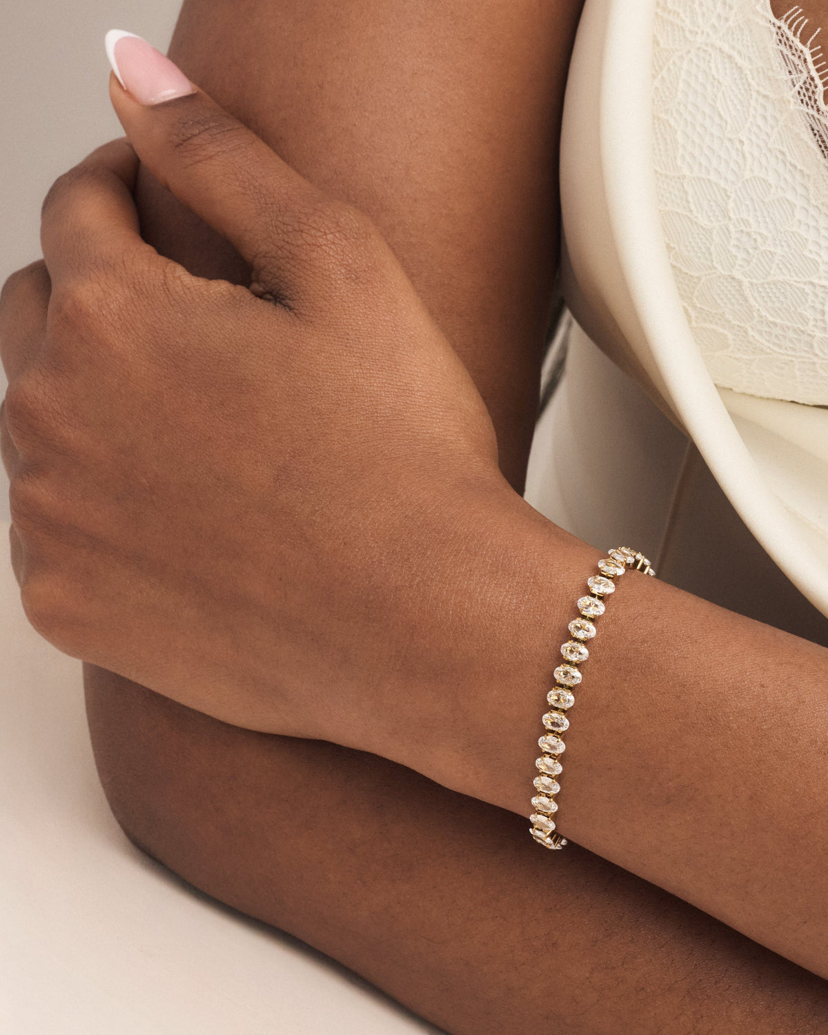 Dahlia Tennis Bracelet