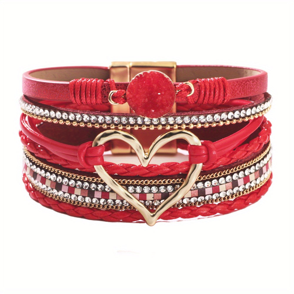 The Woven Leather Wrap Bracelet