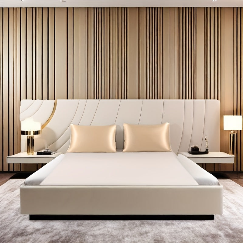 2pcs Satin Pillowcase Set for Skin and Hair, Soft, Breathable, Smooth, and Cooling Pillow Covers for Sleeping