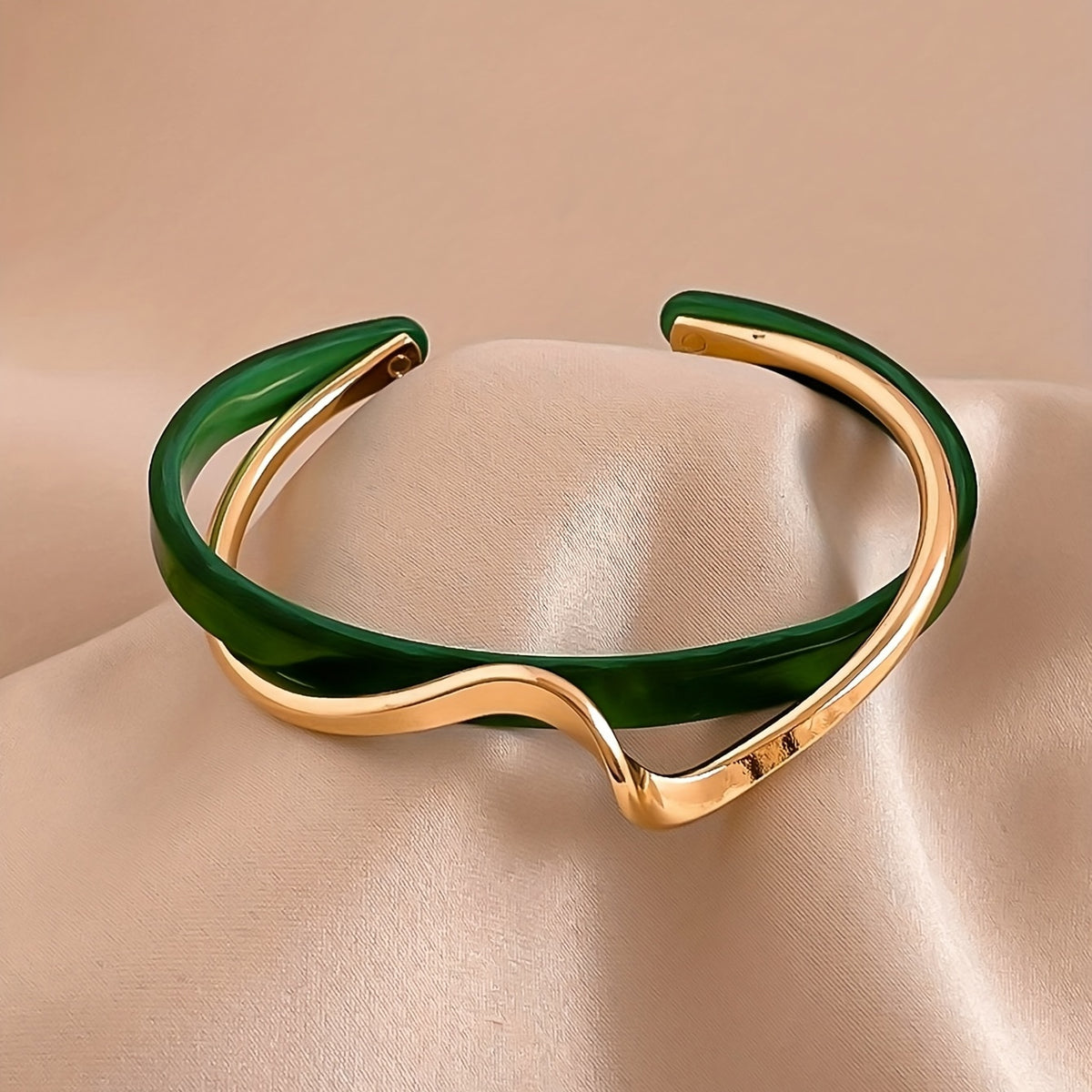 The Golden Wave Cuff