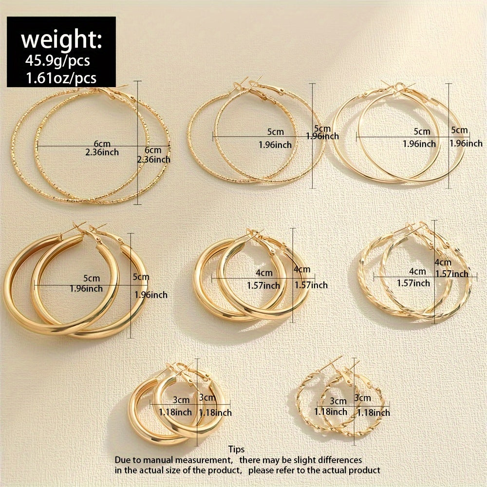 The Everyday Earring Set — 8 Pairs