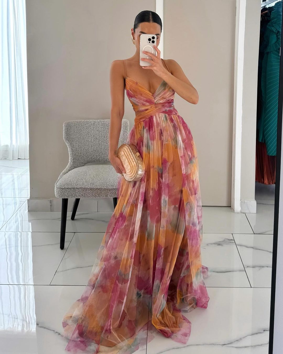 Madeline | Floral Maxi Dress for Effortless Elegance