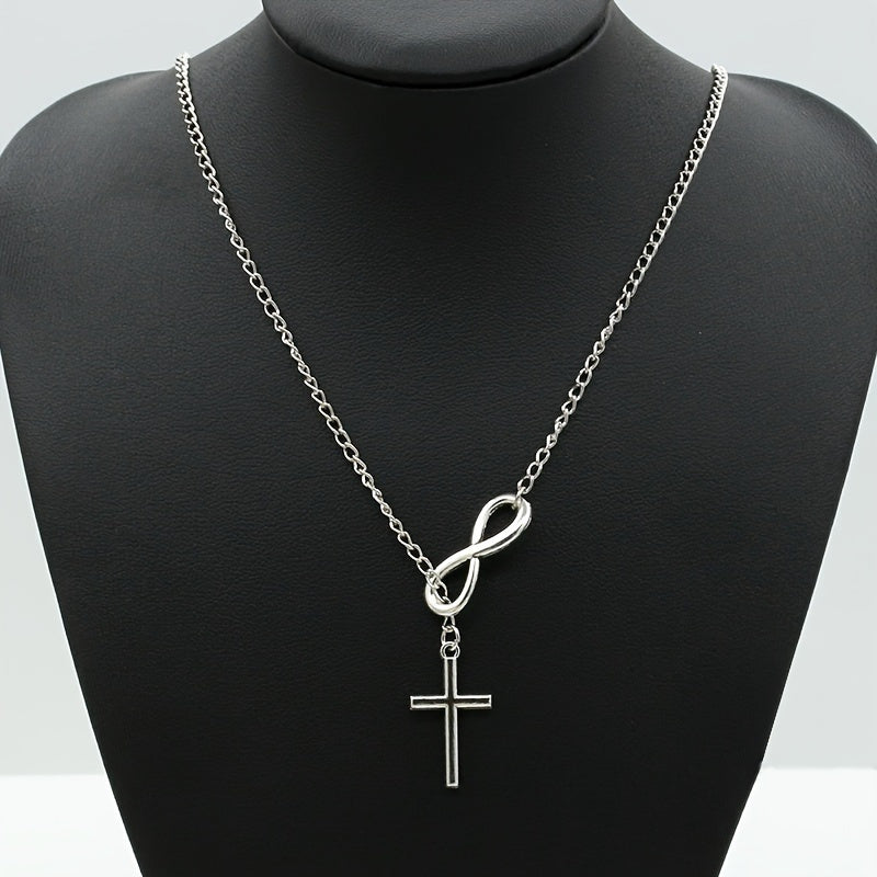 The Infinity Cross Necklace