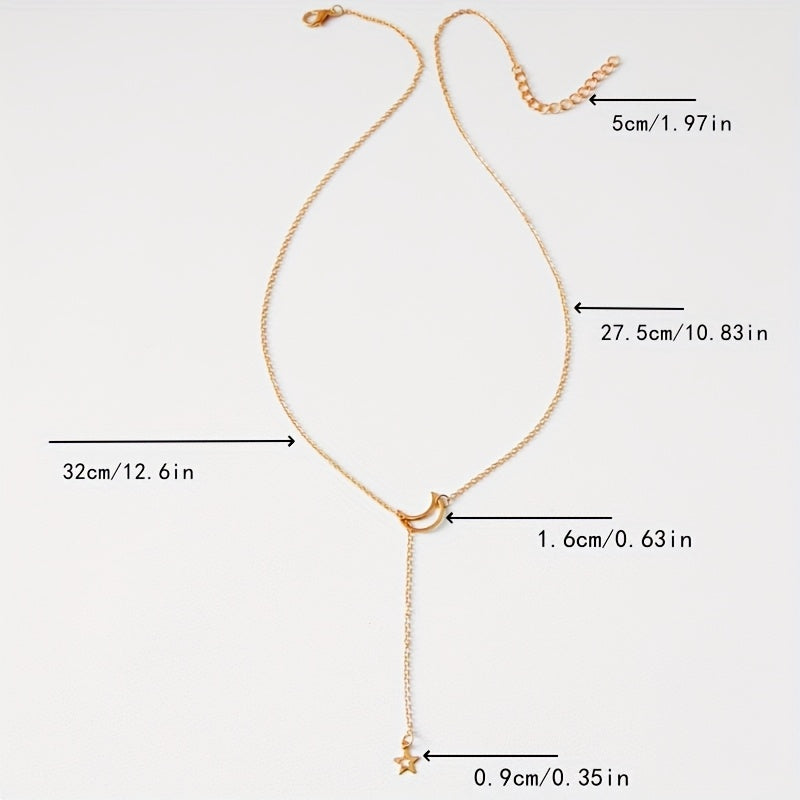 The Circle Bar Pendant Necklace
