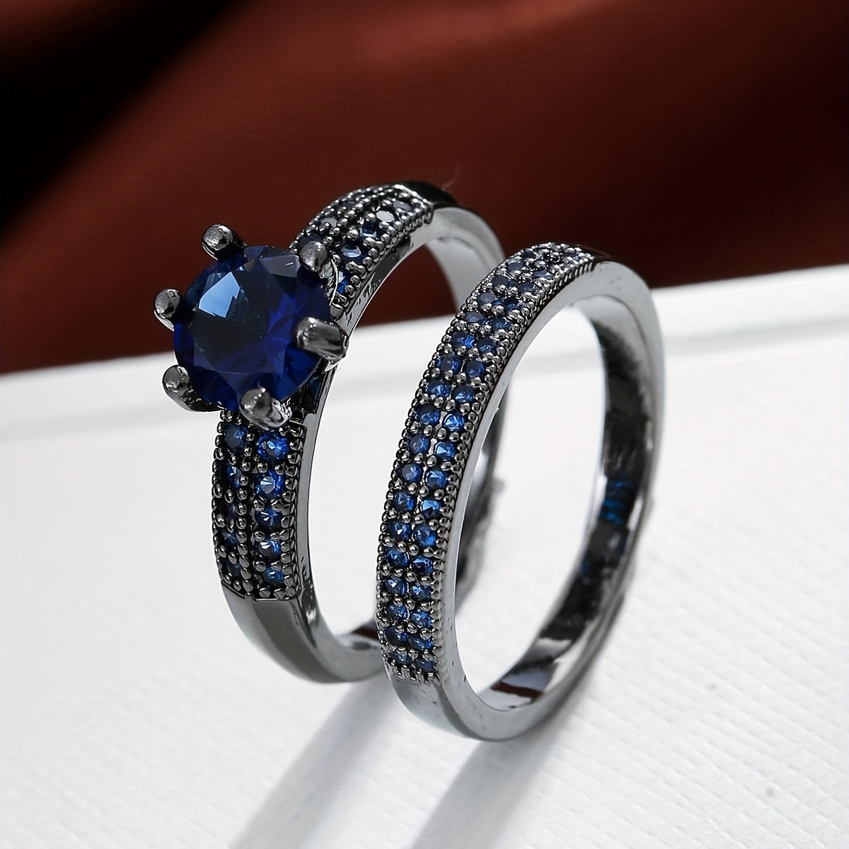 The Eternity Band Ring Set — 2pcs