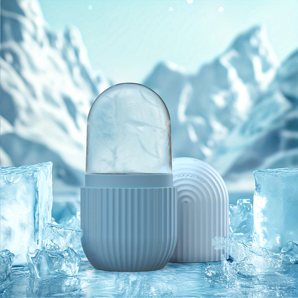 1pc Striped Ice Roller for Face