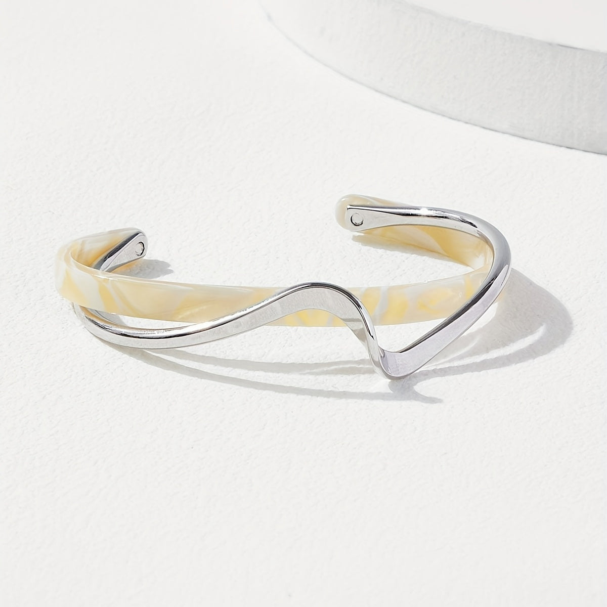 The Golden Wave Cuff