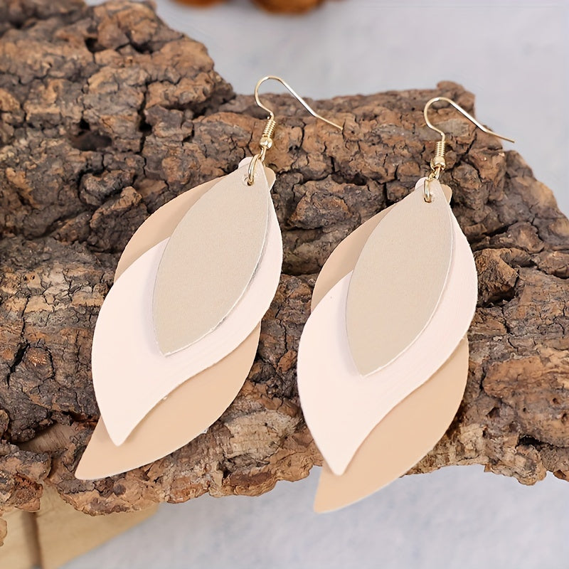 The Cascading Leaf Earrings