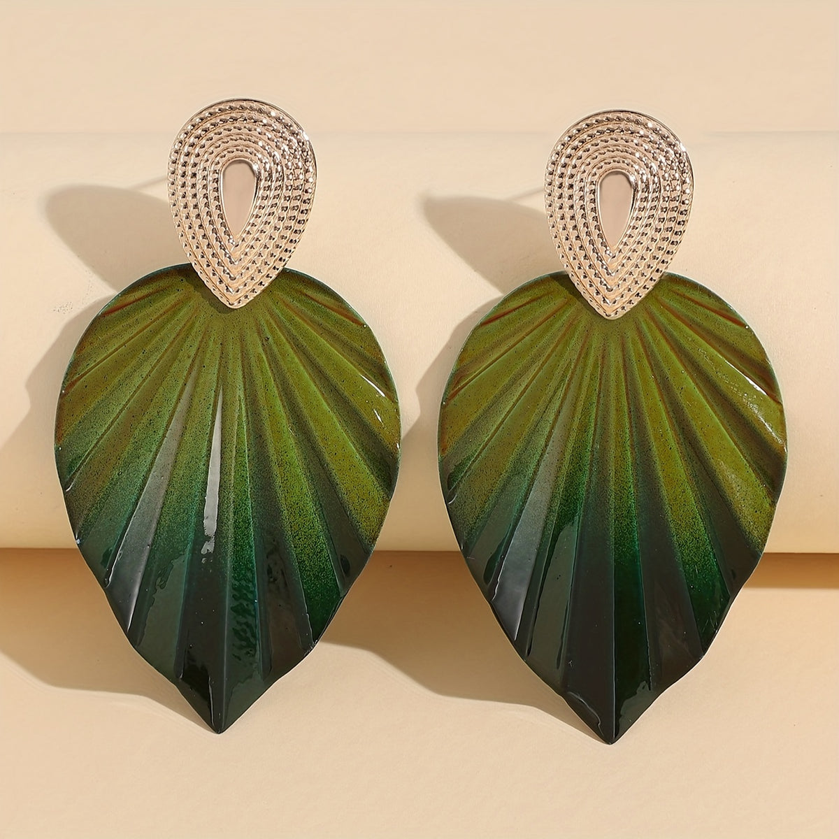 The Vintage Leaf Earrings
