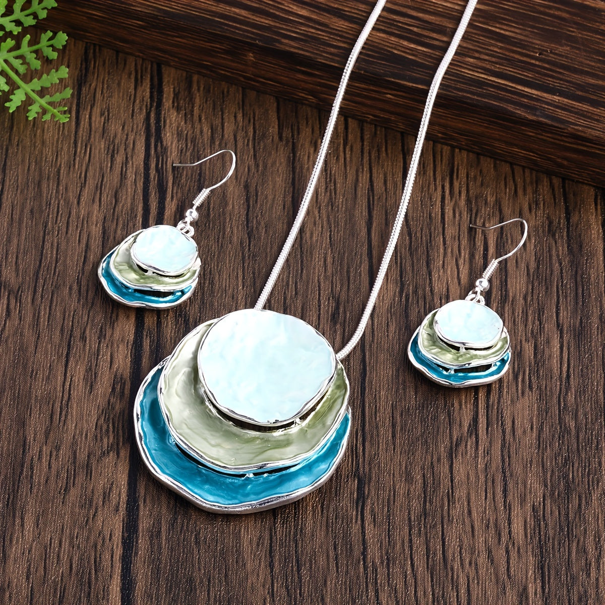 The Boho Enamel Jewellery Set