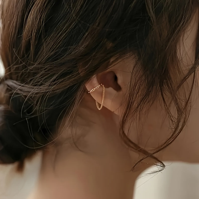 The Chain Tassel Ear Cuff