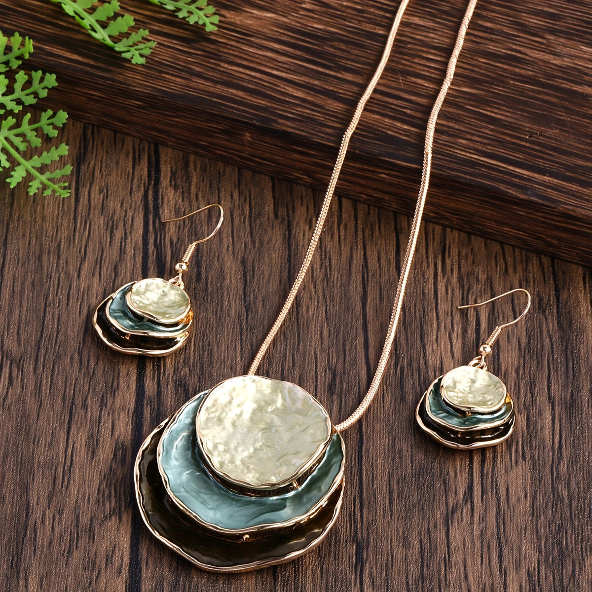 The Boho Enamel Jewellery Set