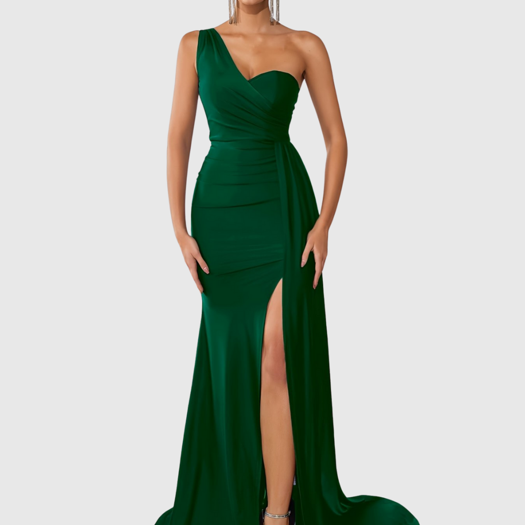 SELVYNA | ONE-SHOULDER MERMAID GOWN