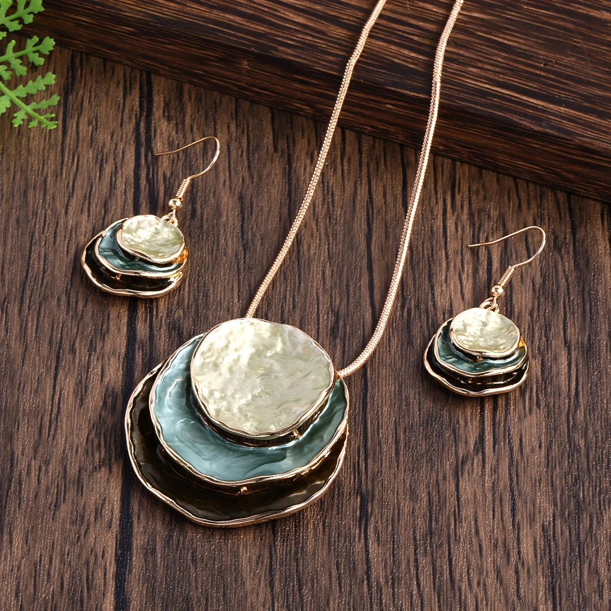 The Boho Enamel Jewellery Set