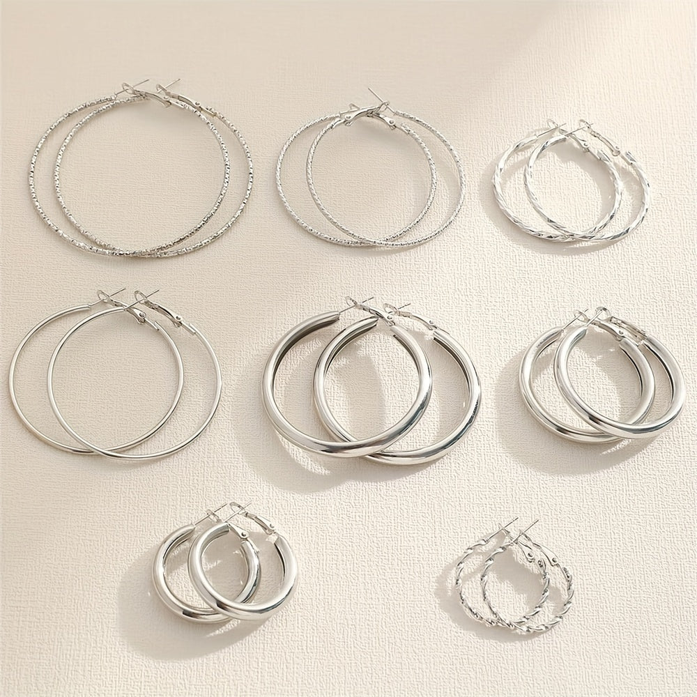 The Everyday Earring Set — 8 Pairs
