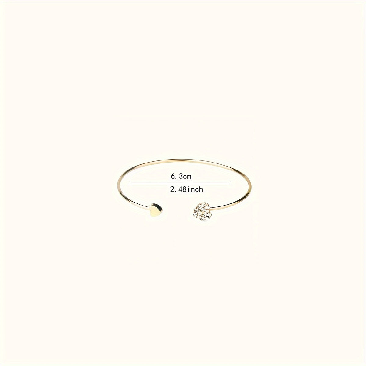 The Heart Cuff Bangle