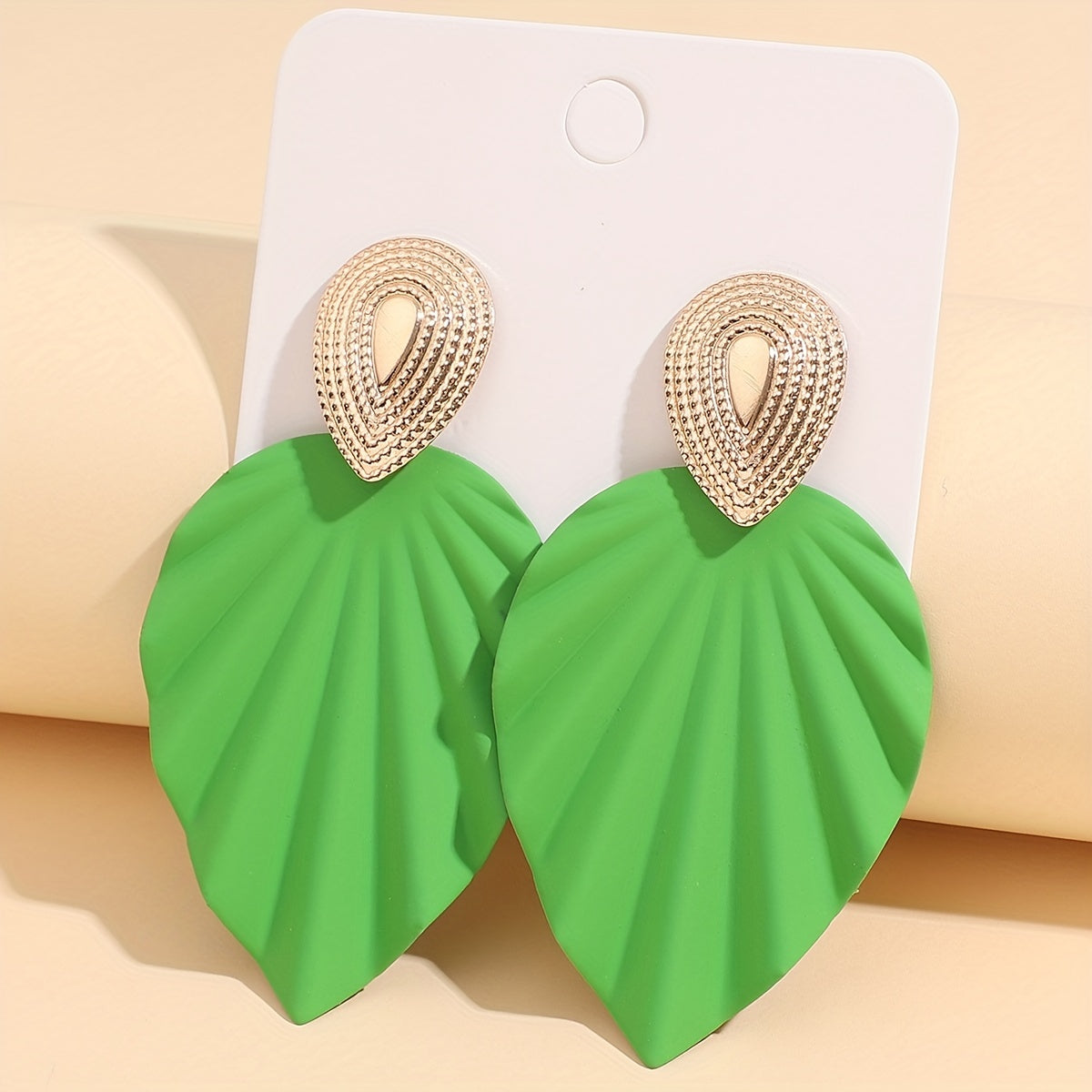The Vintage Leaf Earrings