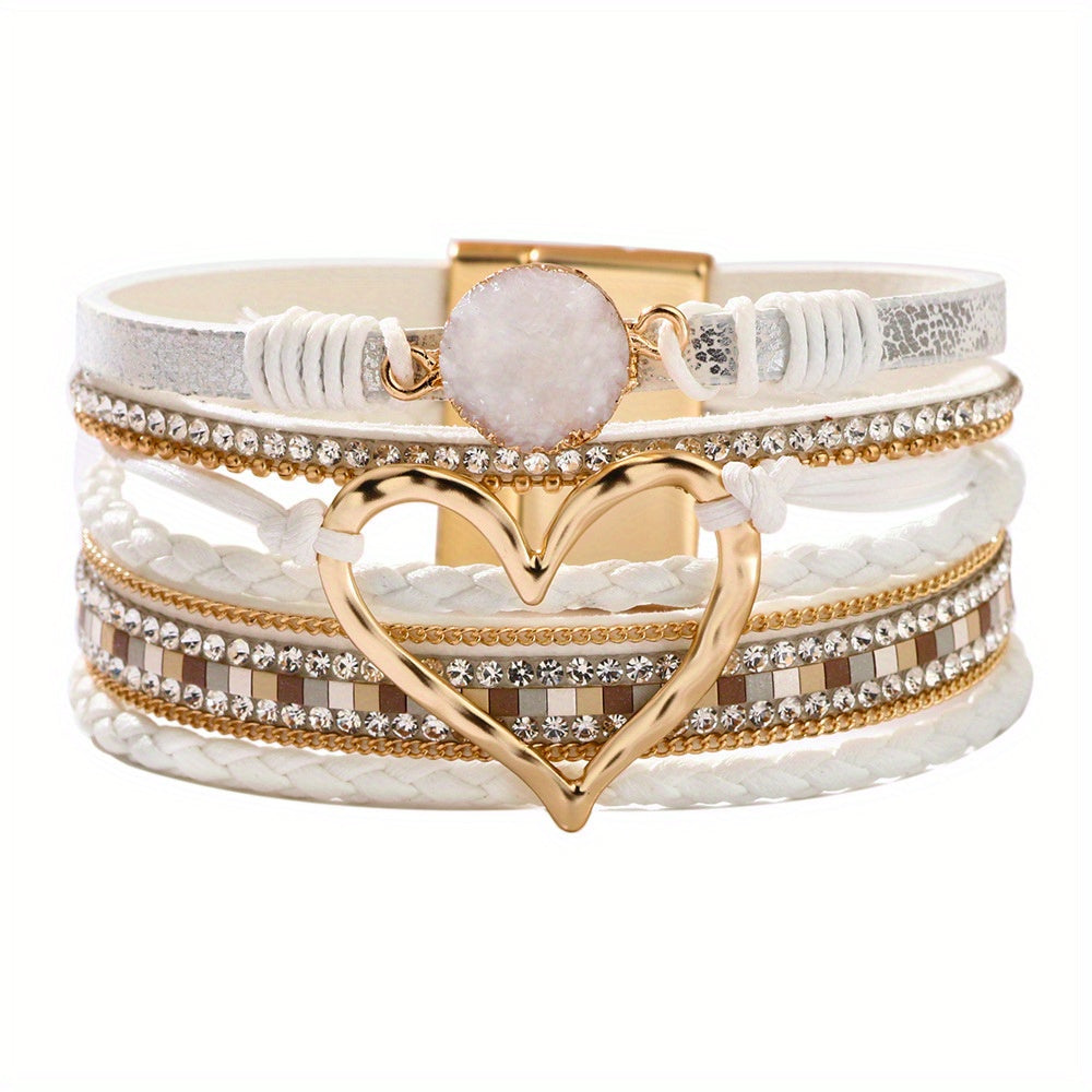 The Woven Leather Wrap Bracelet