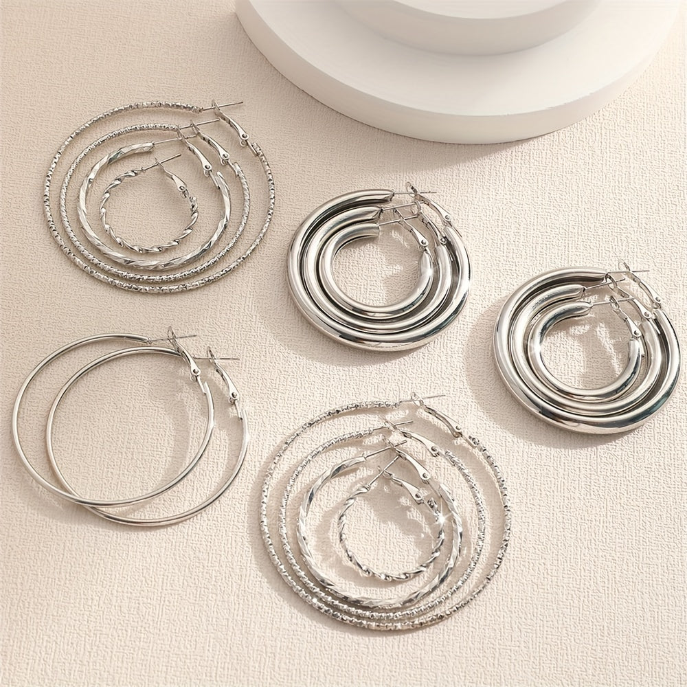 The Everyday Earring Set — 8 Pairs