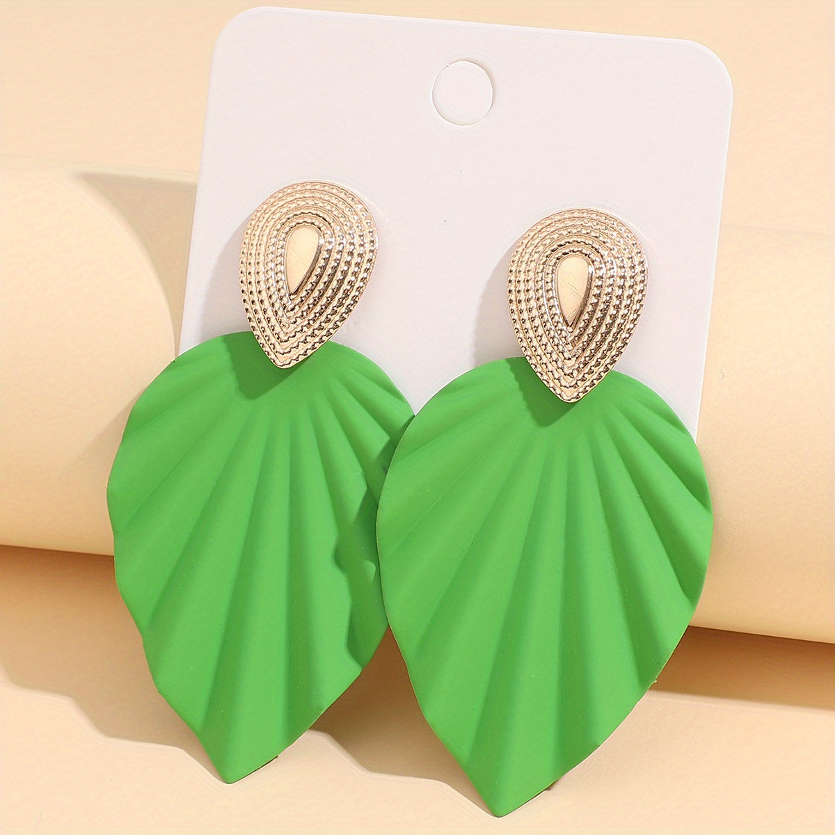 The Vintage Leaf Earrings