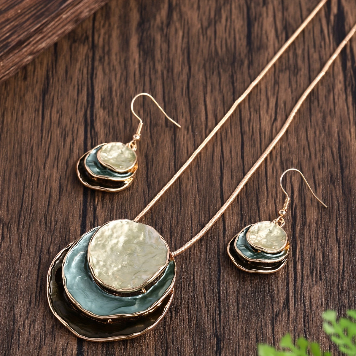 The Boho Enamel Jewellery Set