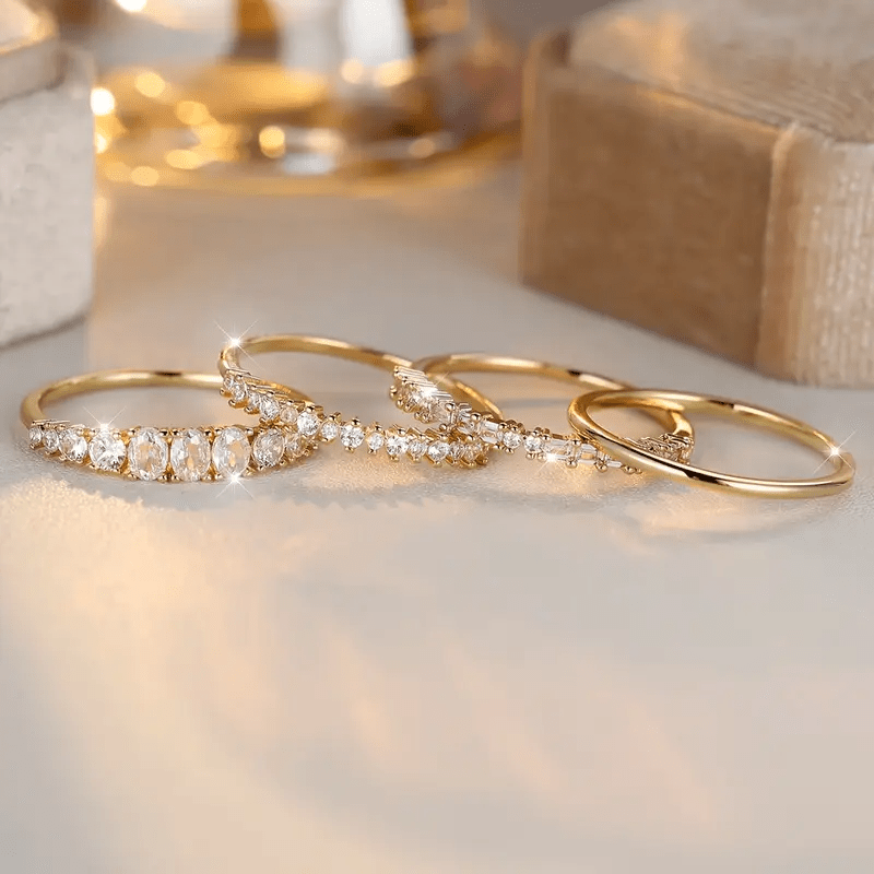 The Crystal Stack Rings