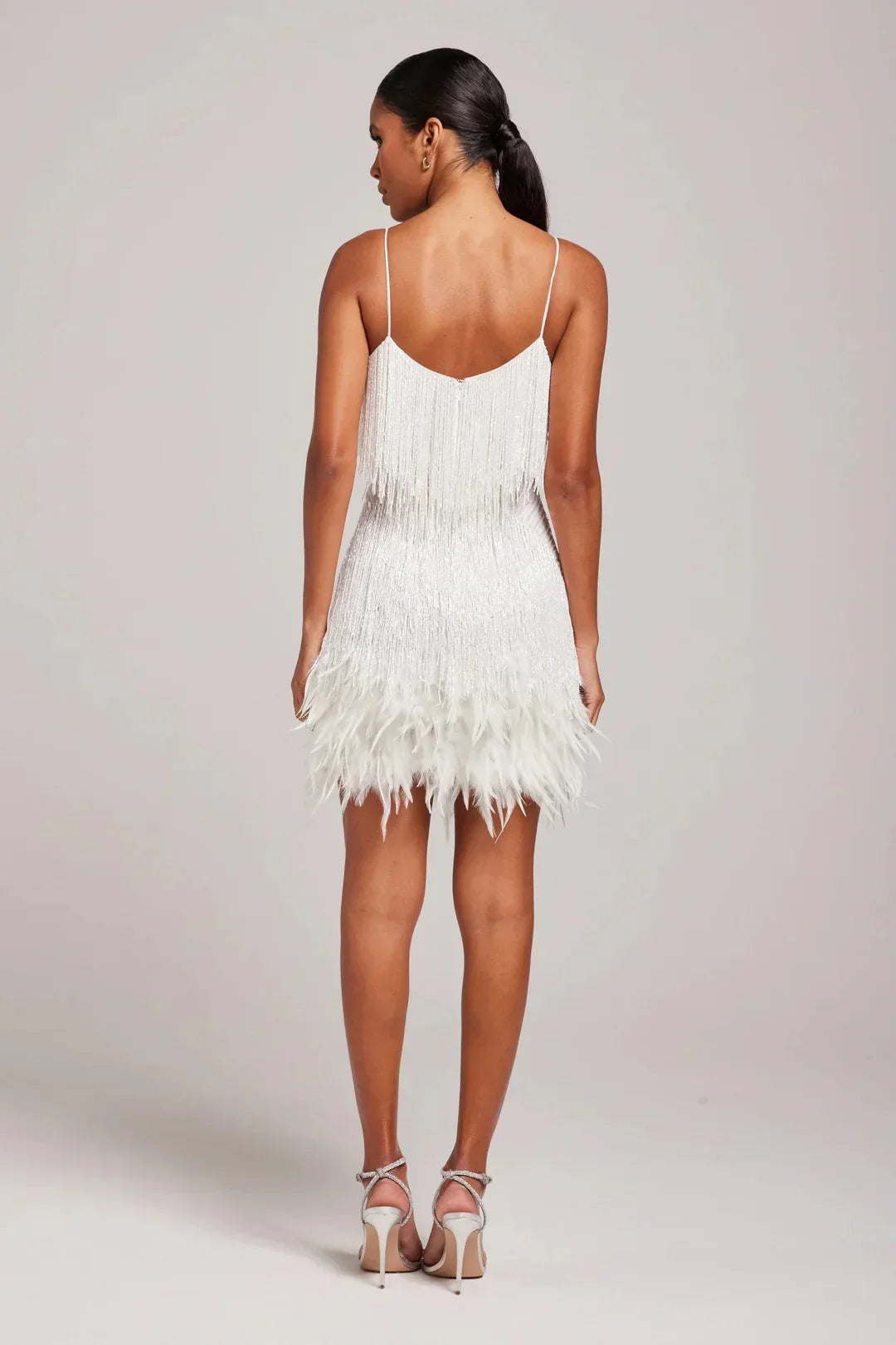 ALICIA | FEATHER MINI DRESS