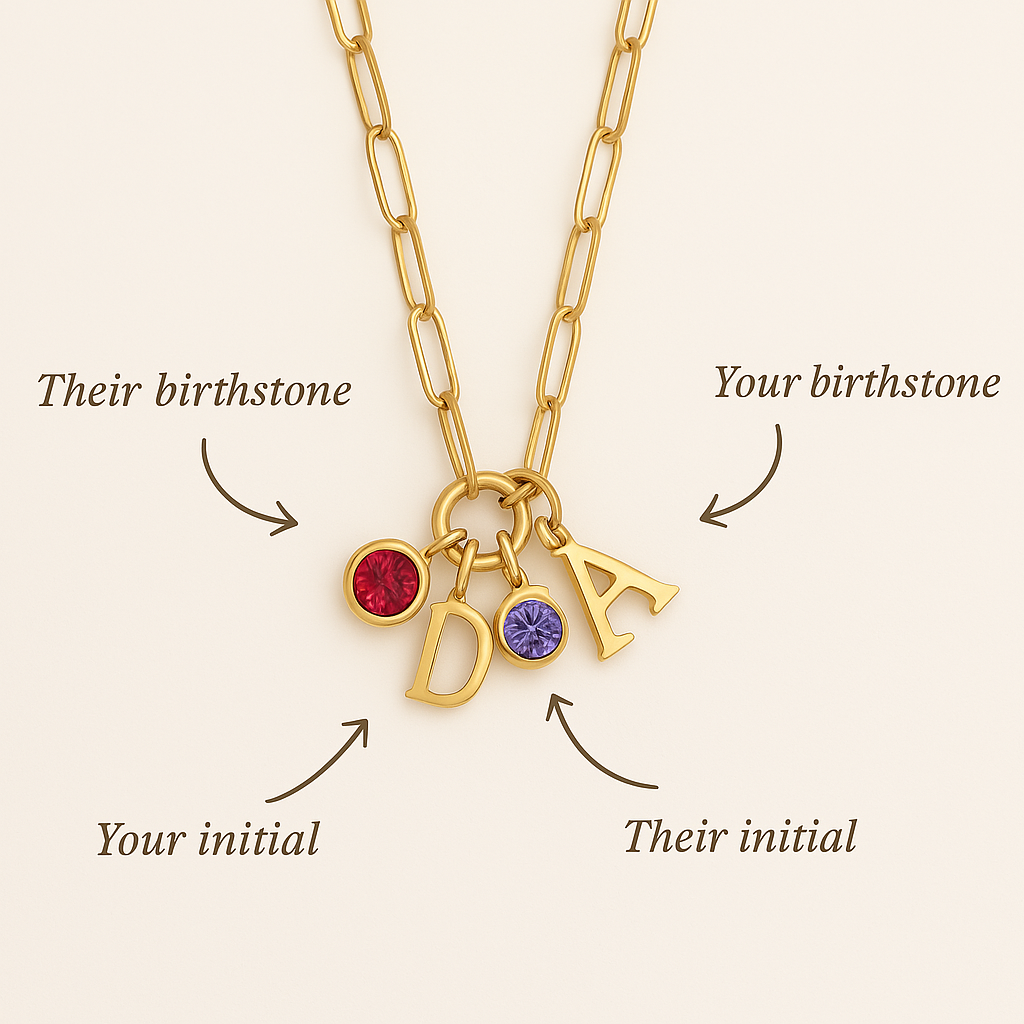 Custom Charm Loop Necklace