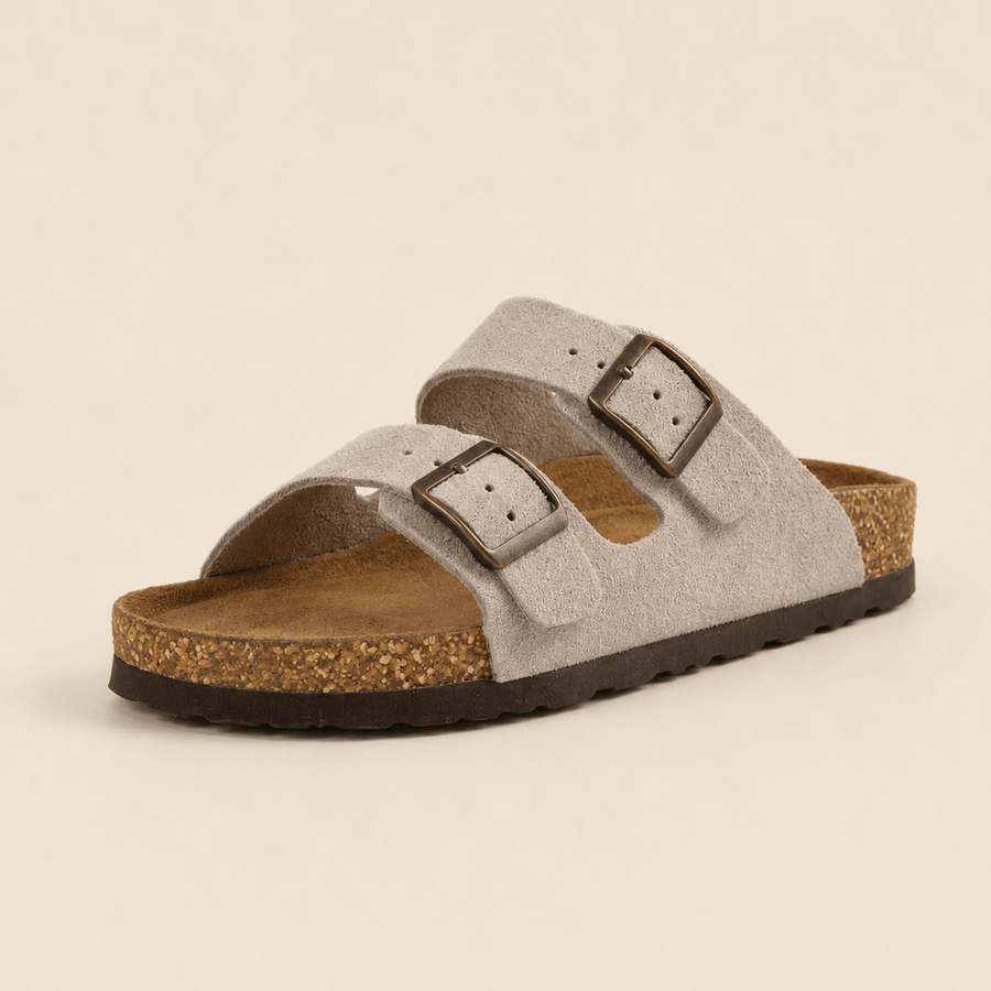 Premium Genuine Suede Sandals by Zenvy