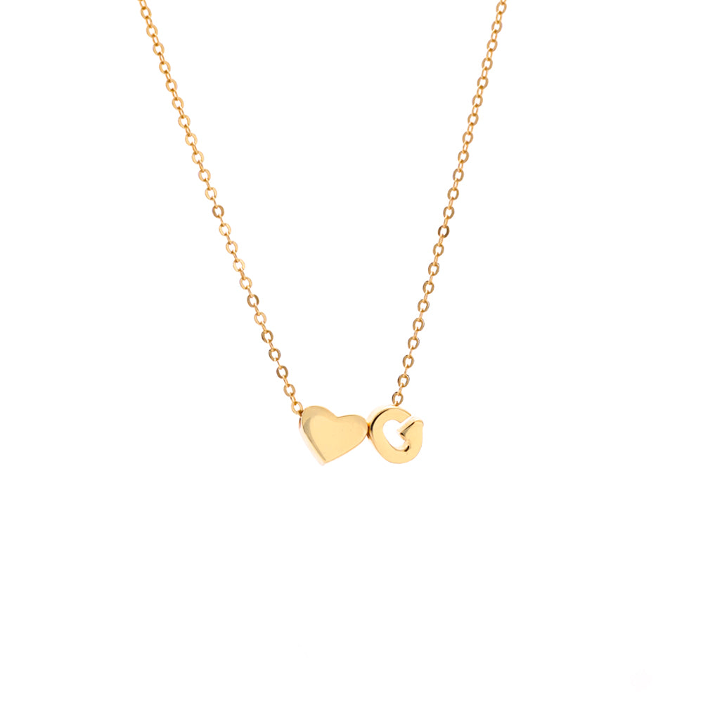 Initial Pendant Necklace