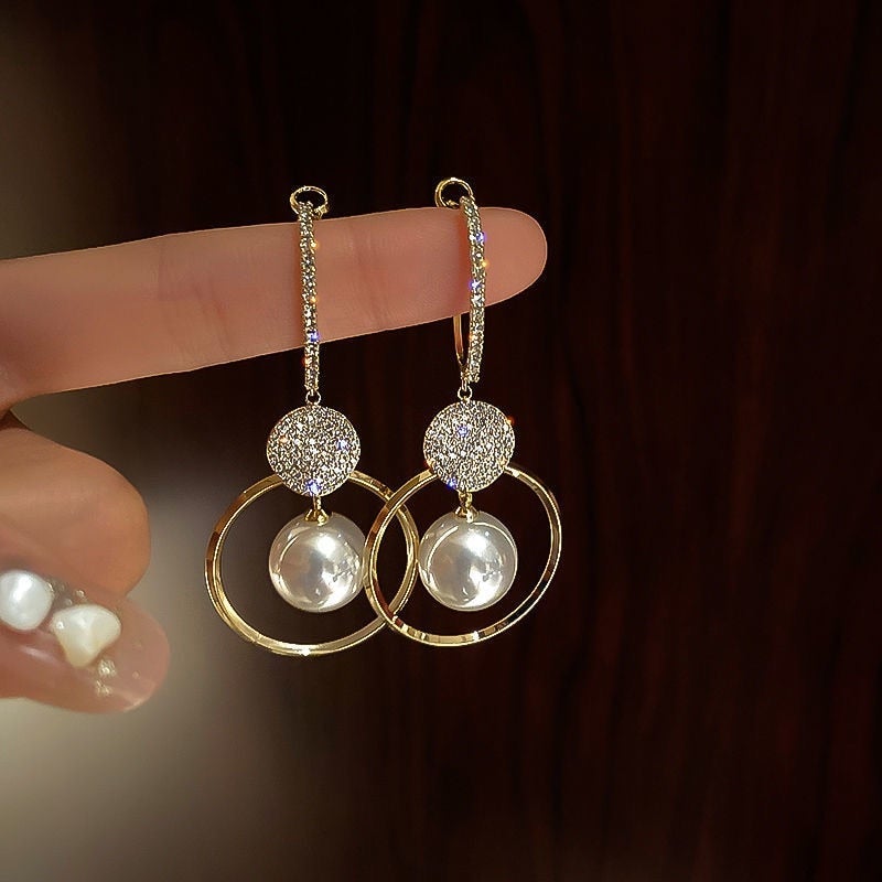 Earrings with Pearls