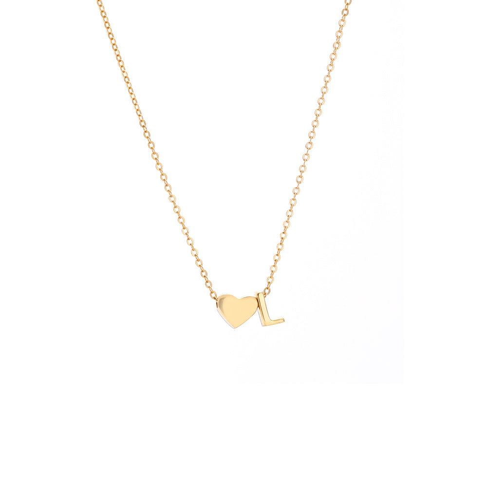 Initial Pendant Necklace