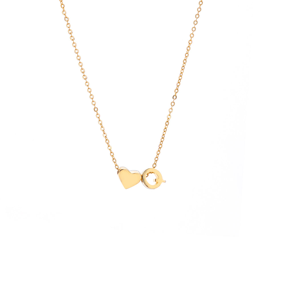 Initial Pendant Necklace