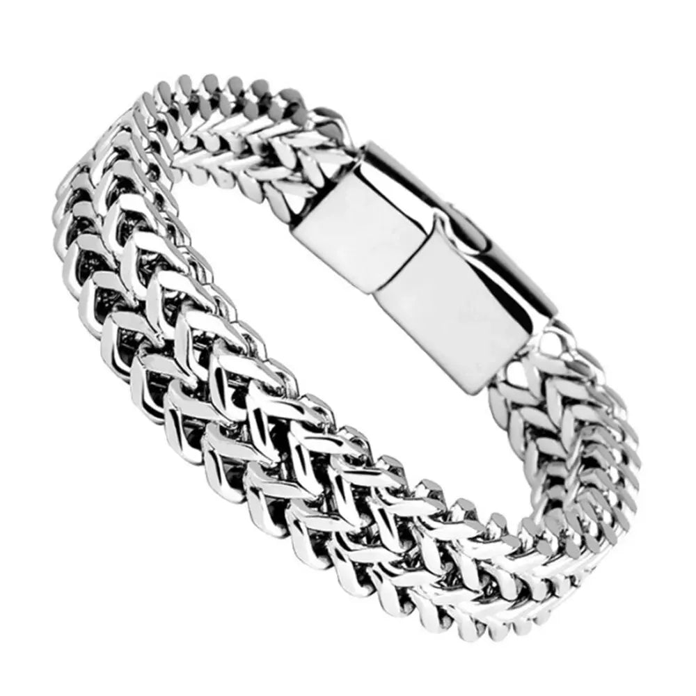 The Braided Steel Bracelet