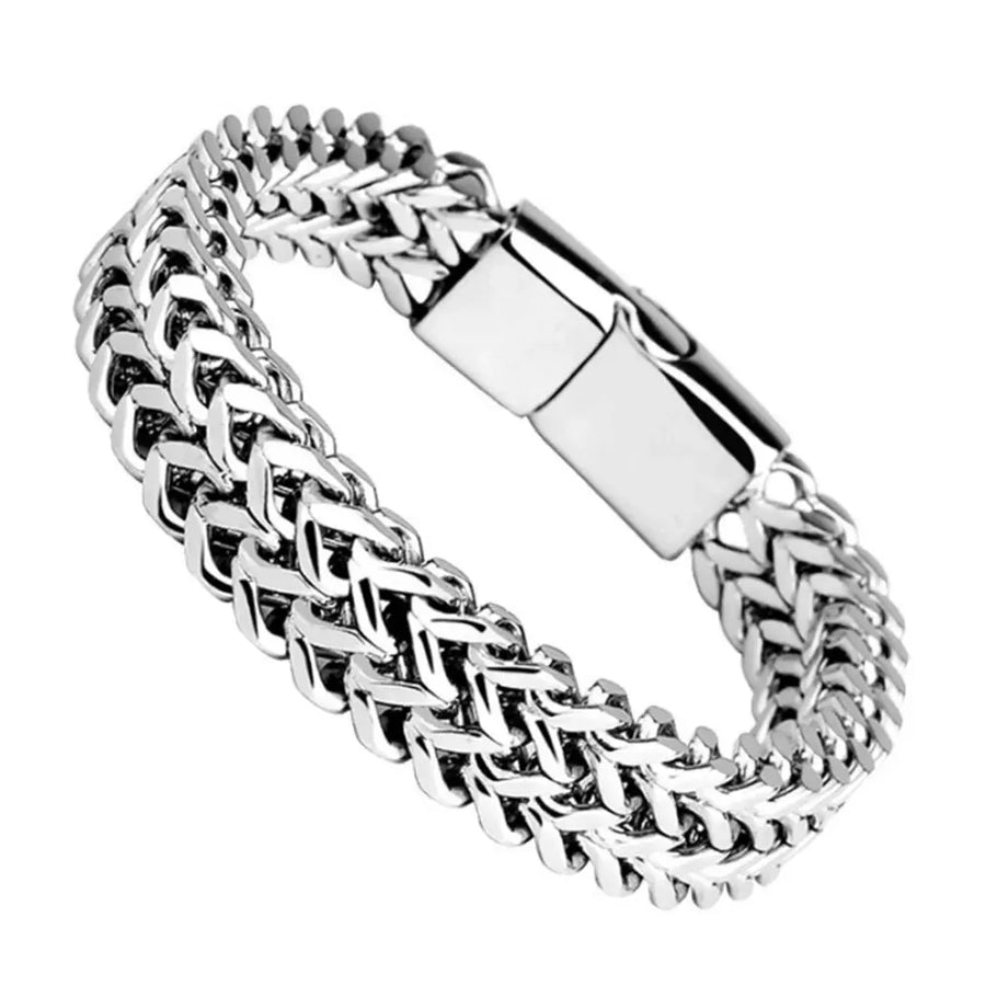 The Braided Steel Bracelet