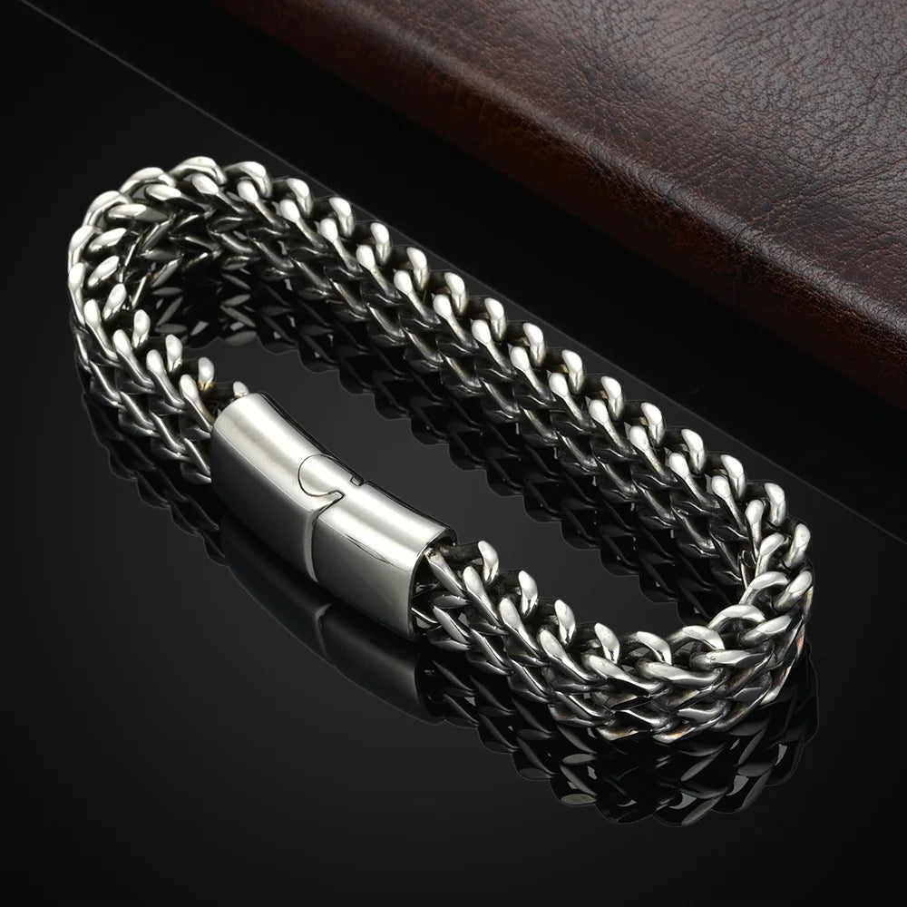 The Braided Steel Bracelet