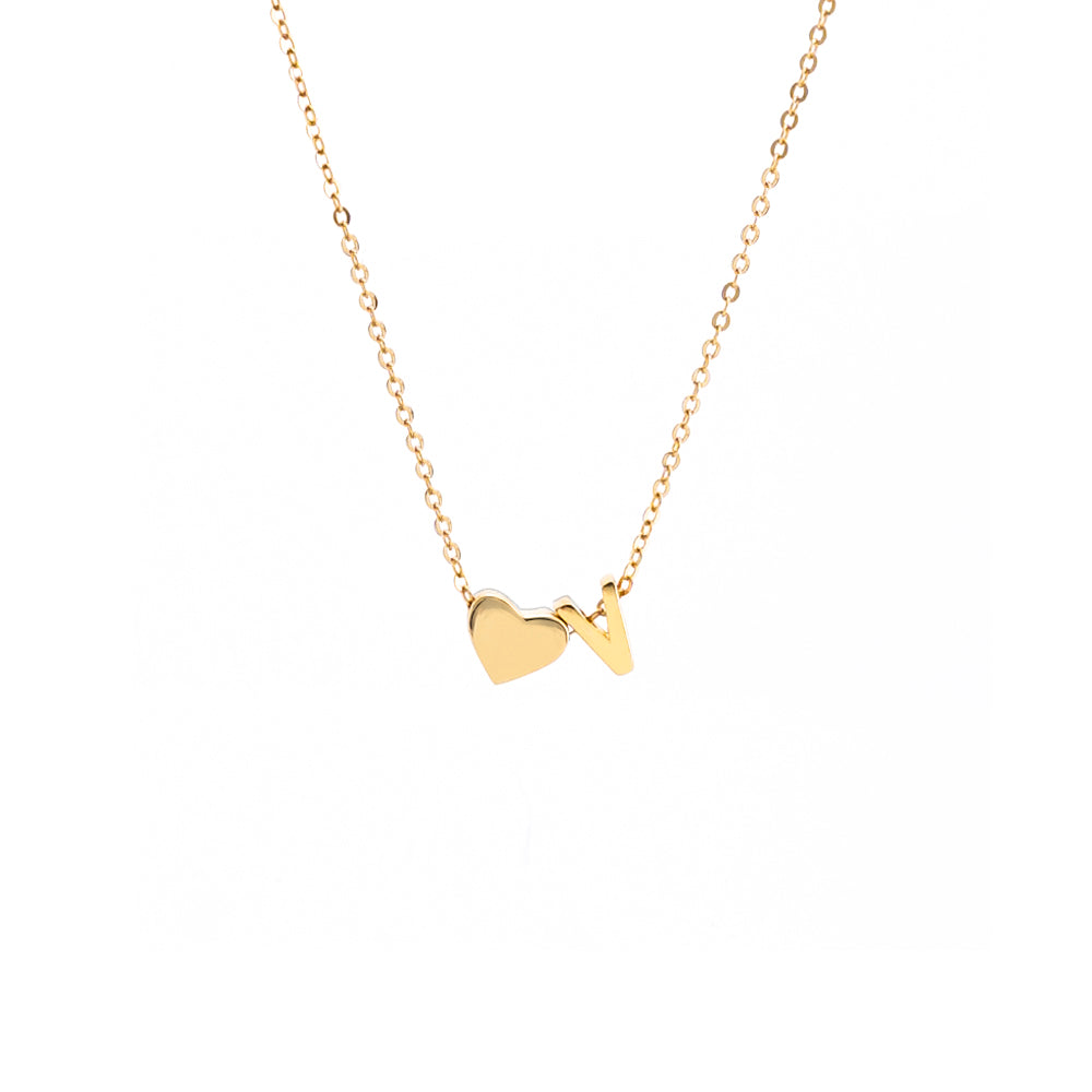 Initial Pendant Necklace