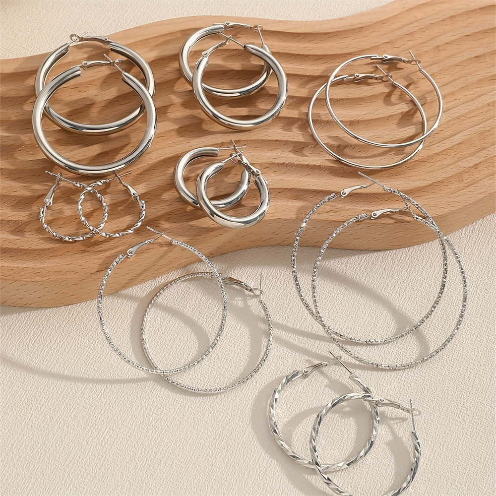 The Everyday Earring Set — 8 Pairs