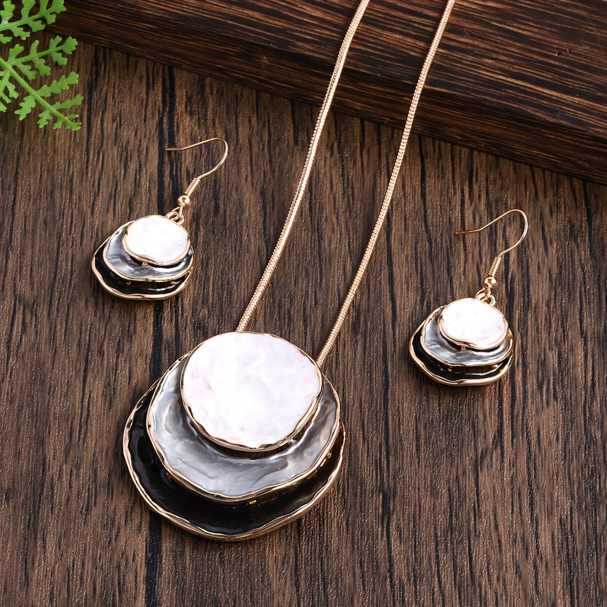 The Boho Enamel Jewellery Set