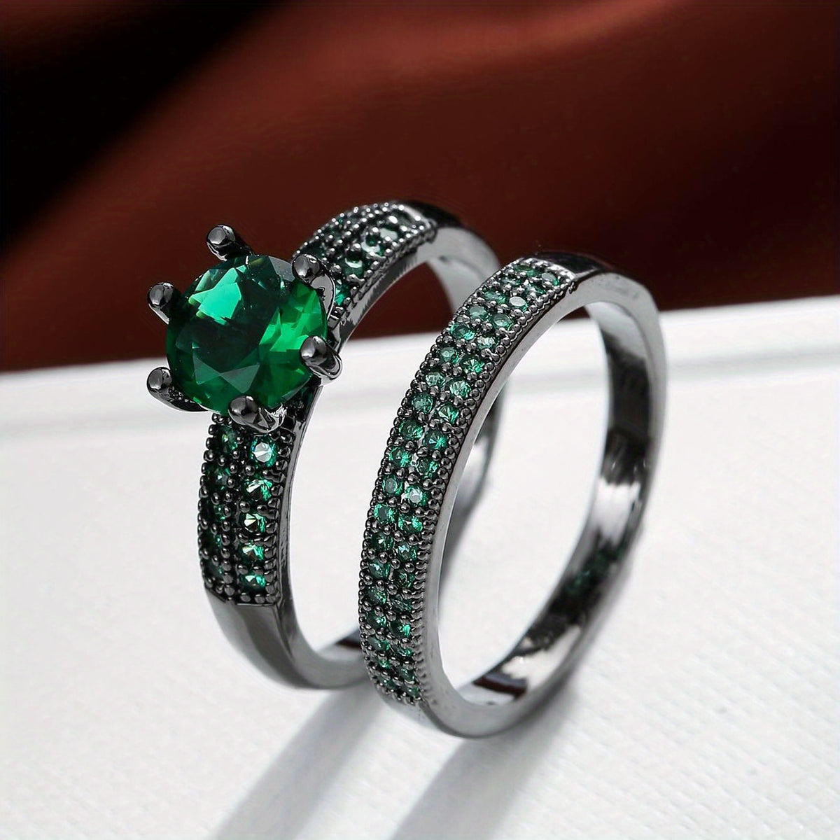 The Eternity Band Ring Set — 2pcs